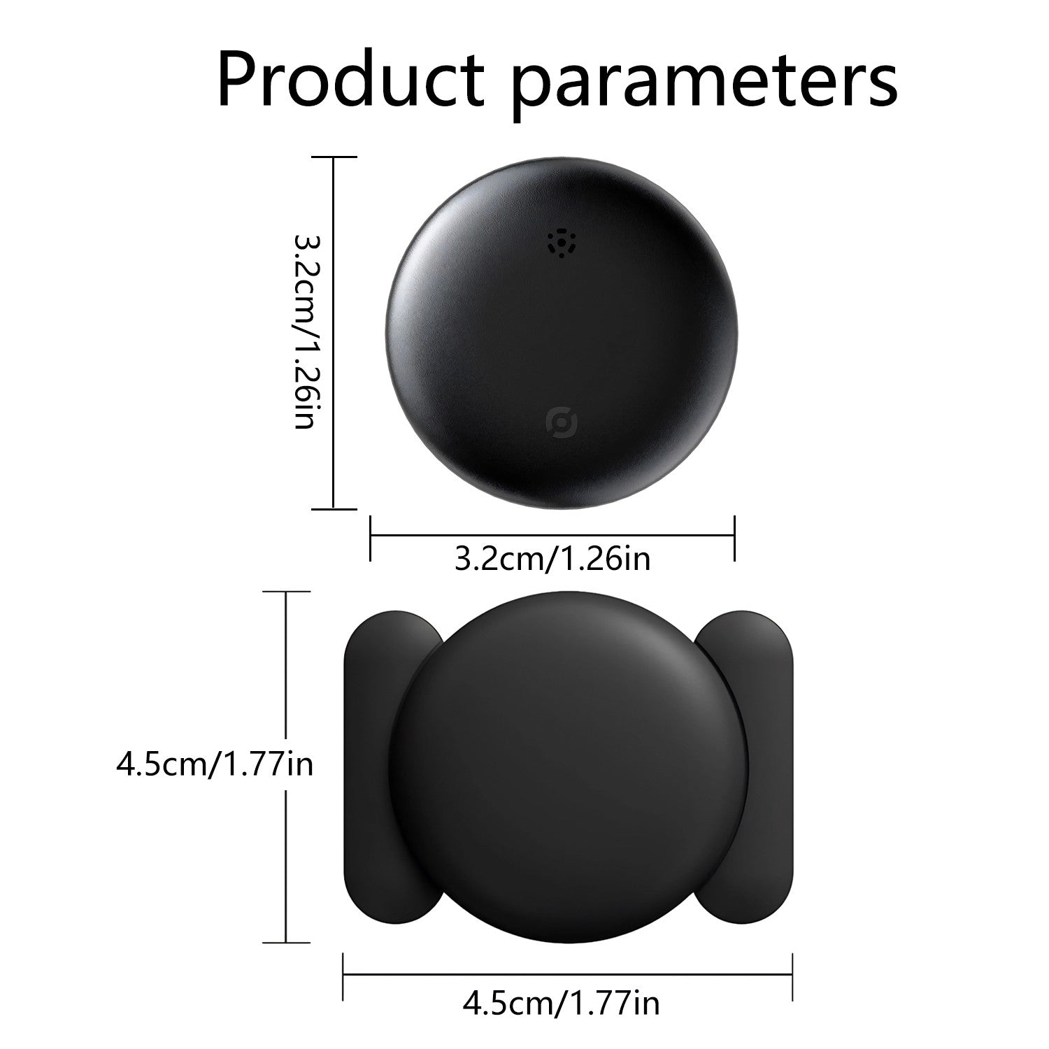 Mini GPS Vehicle Tracker Real-Time – Works with Apple Find My & Android Find My Device (No Subscription Required)