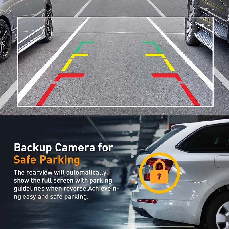 360° 4-Channel Dash Cam — Front, Cabin & Rear + Wi-Fi, GPS & 64GB Card | One camera. More angles. More evidence when it matters.