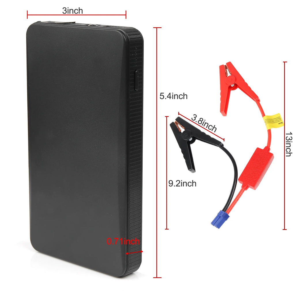 Power Your Drive | Emergency Battery Jump Box for Cars, Trucks & SUVs - Supsupsiu 20,000 mAh Car Jump Starter & Portable Power Bank Booster